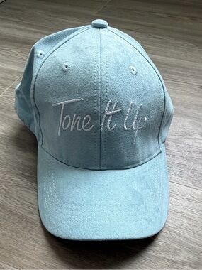 Tone It Up Blue Suede Baseball Hat